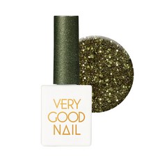 VERY GOOD NAIL 彩色美甲凝膠 GL10 Dazzling Khaki 閃耀卡其 10ml, 1瓶