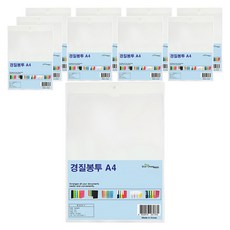 ECO Chungwoon A4文件夾(330 x 230mm) 辦公文件收納整理必備, 透明色, 10個