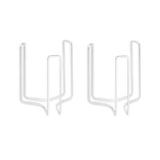 c005 日式廚房碗盤架 白色小號碗杯架, 白色, 2個