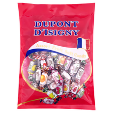 DUPONT D'ISIGNY 法國多口味果汁軟糖, 新年敬神年糖 婚禮喜糖 親子聚會, 250g, 1袋