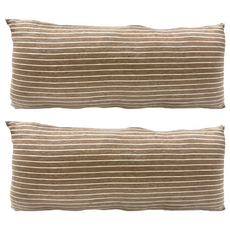 J&N 馥麗雅純綿中抱枕 米咖色 2入