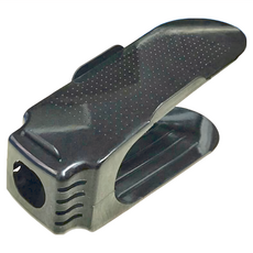 Set 10 V型鞋架 3段可調節 節省空間 防滑設計, 黑色, 1組