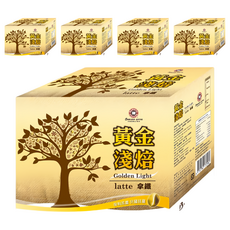 BARISTA COFFEE 西雅圖 黃金淺焙拿鐵 口感滑順, 21g, 15入, 5盒