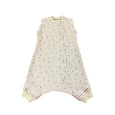 PiYOPiYO小鴨 三階段成長睡袍 舒適透氣 好睡不悶熱 J型雙向拉鍊設計 幼兒睡袍, 63 x 46cm, 黃色