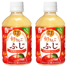 Sunpack 日本青森旬富士蘋果汁 2瓶 280ml 100%純天然 無添加