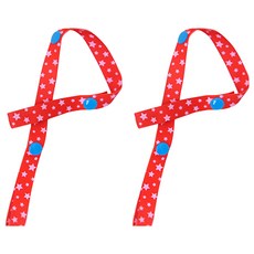 Kire.t 寶寶玩具吊帶 推車防掉帶, 顏色隨機, 2個