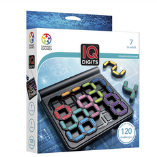 SMART GAMES IQ數與形 Set，適合7歲以上，1人益智遊戲，120個遊戲關卡, 1組, 120片