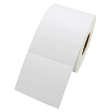 神崎家居 銅版紙標籤貼紙 80mm 白色 條碼標籤 辦公室標籤