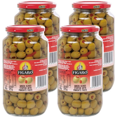 FIGARO 裴加羅 紅心橄欖, 西班牙原裝進口, 歐陸料理食材, 920g, 4罐