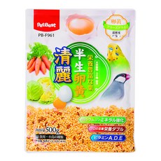PetBest 飼育家九卵黃野菜栗20入，小鳥營養點心，富含蛋白質、蔬菜與礦物質，無色素防腐劑, 500g, 1入