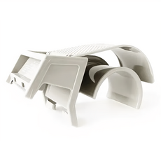 TPL-STATIONERY 茶筆巷文具生活 TAPE DISPENSER 不沾膠封箱膠帶切割器 17 x 7.1 x 6.6cm, 牙白色, 1個