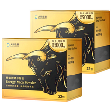 大研生醫 精氣神瑪卡粉包, 7.4g, 22包, 2盒