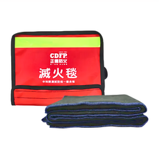 正德防火 台灣製 小型滅火毯/防火毯 - 100cm x 75cm x 0.3cm, NOMEX阻燃纖維，防焰一級合格，SGS檢驗無石綿, 0.5kg, 1個