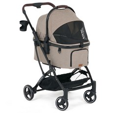 Not So Big Aroa Plus 寵物提籠分離式推車, 1個, 溫柔米色