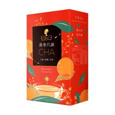 午茶夫人 蕎麥代謝茶包, 無添加香料、咖啡因，促進新陳代謝，清甜回甘，淡淡桂花香氣，層次韻味, 2.6g, 15包, 1盒