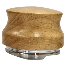 卡特屋 三槳咖啡佈粉器 58mm, 櫸木色, 1個