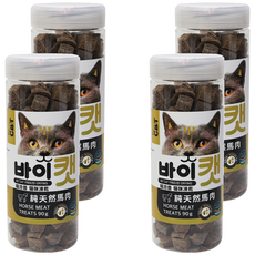 by CAT 喵洽普 貓咪凍乾零食，純天然馬肉，90g, 4罐
