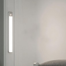 USB充電磁吸式無線超薄 LED感應燈 60cm 白光, 1個
