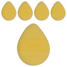 MEKO 輕透亮 Rubycell 雙面氣墊粉撲 - 蛋形, 5個