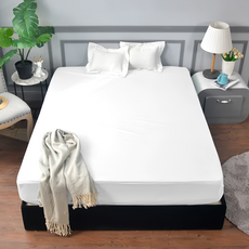 寢室安居 護理級 台灣製 防潑水防塵防汙床包式保潔墊 2個 附保潔枕套