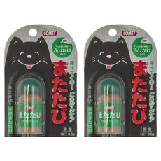 COMET 可美多 木天蓼粉末貓用 100%純天然木天蓼 日本產, 3.5g, 2瓶