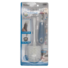 minono 米諾諾 二合一保溫瓶清潔刷 BR-14 瓶刷 6 x 30cm 細縫刷 13.5 x 3cm, 142281, 1個