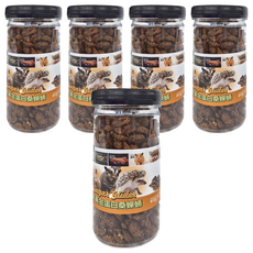 Pet Village 魔法村 營養高鈣黃金蛋白桑蠶蛹 寵物零食, 100g, 5罐