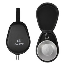 COOL CAMP EVA 雪拉碗收納包, 黑色, 1個