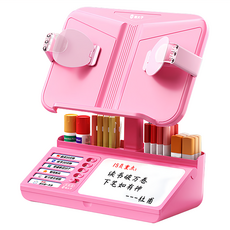 貓太子 自律兩用閱讀架 30~48 x 16 x 33.8cm 淡雅粉 可調節高度 護眼