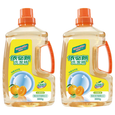 依必朗 香橙植萃洗潔精, 2.8kg, 2桶