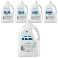 ZOOM 小蘇打洗衣精 4.21L, 5桶