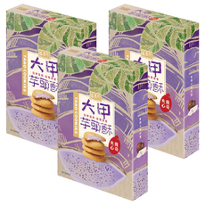 盛香珍 大甲芋頭酥夾心曲奇, 85g, 3盒