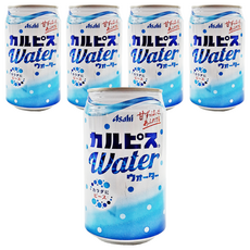 Asahi 朝日 可爾必思 清涼飲料水, 330ml, 5罐