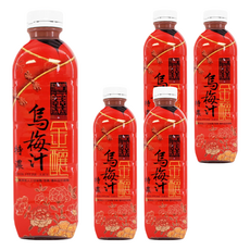 潤之泉潤心田 金釀烏梅汁，無人工甘味劑/色素/香料及防腐劑, 1L, 5瓶