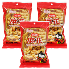 惠香 純素 麻花, 110g, 3包
