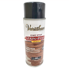 Varathane 樂立恩 一步到位木器染色劑+聚酯油 油基 半光澤, 紅桃木, 340g, 1瓶