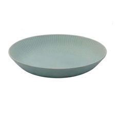 THE VESSEL 輕量刻紋點心盤 重量約180g 瓷材質 日本產, 15.4 x 2.2cm, 灰藍色, 1個