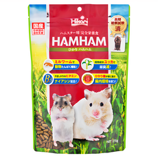 Hikari 高夠力 高適口性倉鼠飼料, 含Hikari善玉菌配方 維他命B3 脫脂麵包蟲 玉米 南瓜 蛋類, 270g, 1包