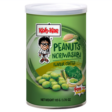 Koh-Kae 大哥 小罐 海苔山葵口味塗層花生, 105g, 1罐