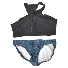 KONA81 酷吶81 女款兩件高領泳衣