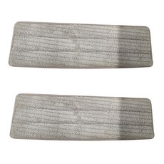 UdiLife 優的生活大師 hold 拖 大平板拖把布 2入組, 超細纖維 乾濕兩用, 45X15CM, 1組