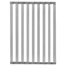 FaSoLa 鋁合金可折疊式瀝水架, 銀色, 1個