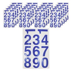 華麗牌 彩色標籤 WL-2060B 32mm, 藍色, 22張, 20包