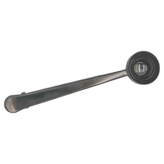 FANCY LIFE 不鏽鋼咖啡夾勺, 黑色, 1支