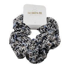 SCHÖN 小香風髮圈 黑色