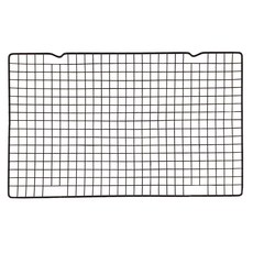 E.dot 不沾烘焙冷卻架 碳鋼材質 黑色, 40.5 x 25.5 x 1.5cm, 1個