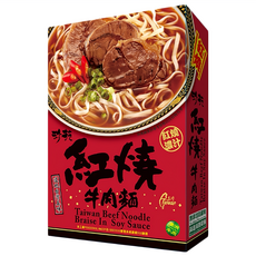 珍苑 紅燒牛肉麵, 530g, 1盒