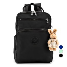 Lulu Bag 女款 Flex 防水雙肩包 + 組件 款式隨機, 黑色