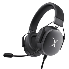 FOXXRAY 狐鐳 泰坦低音記憶棉電競耳機麥克風, 50mm驅動單體, 280克輕量設計, 可插拔式蛇管麥克風, FXR-BA-68