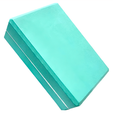 Bridgeport 台灣橋堡 50D高硬度專業瑜珈磚 SGS認證EVA材質, 3 x 6 x 9吋, 蒂芬尼藍, 1個